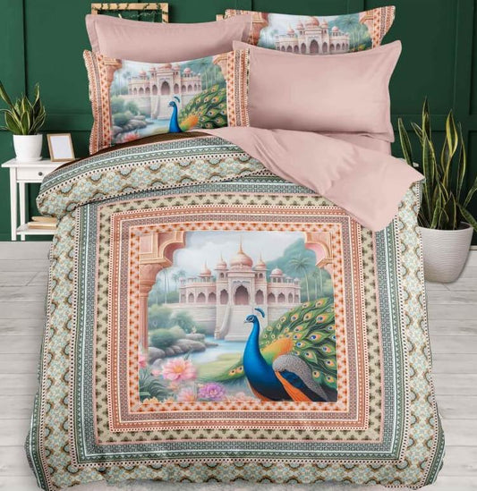 Luxury Imported King Size Bedding Set  (108x108 inches / 275x275 cm)