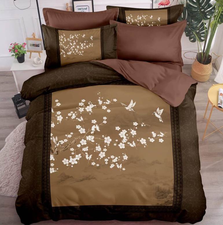 Luxury Imported King Size Bedding Set  (108x108 inches / 275x275 cm)