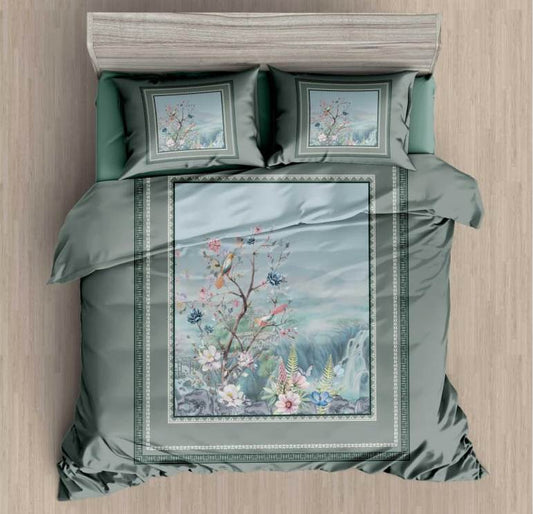 Luxury Imported King Size Bedding Set  (108x108 inches / 275x275 cm)