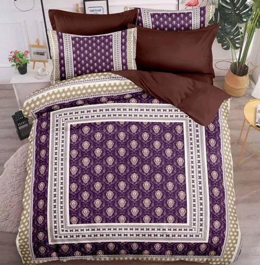 Luxury Imported King Size Bedding Set  (108x108 inches / 275x275 cm)