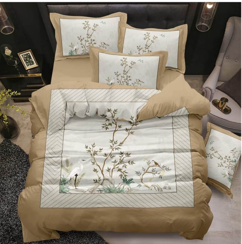 Luxury Imported King Size Bedding Set  (108x108 inches / 275x275 cm)