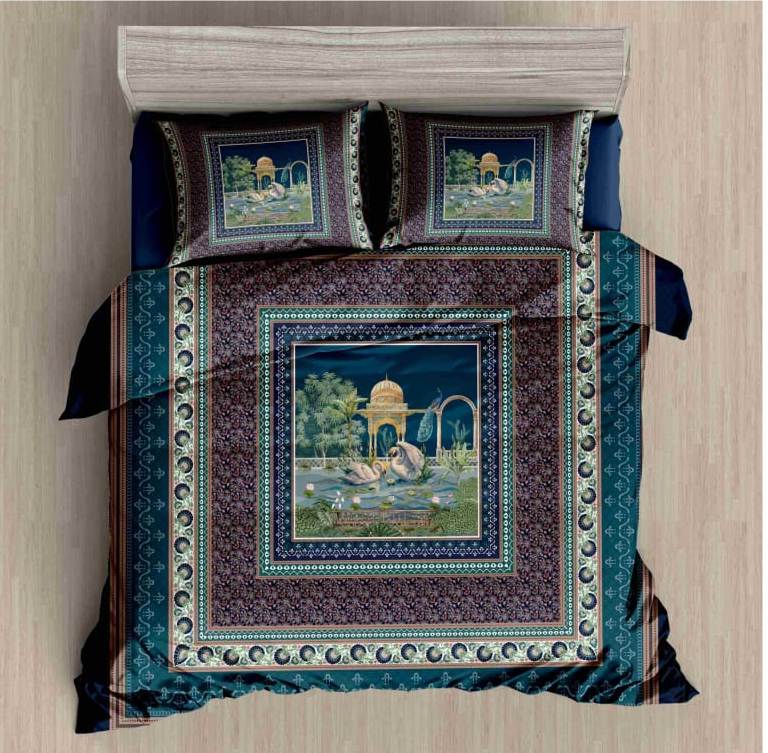 Luxury Imported King Size Bedding Set  (108x108 inches / 275x275 cm)