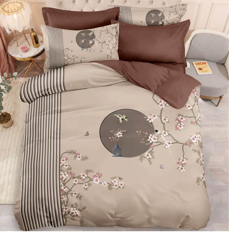 Luxury Imported King Size Bedding Set  (108x108 inches / 275x275 cm)