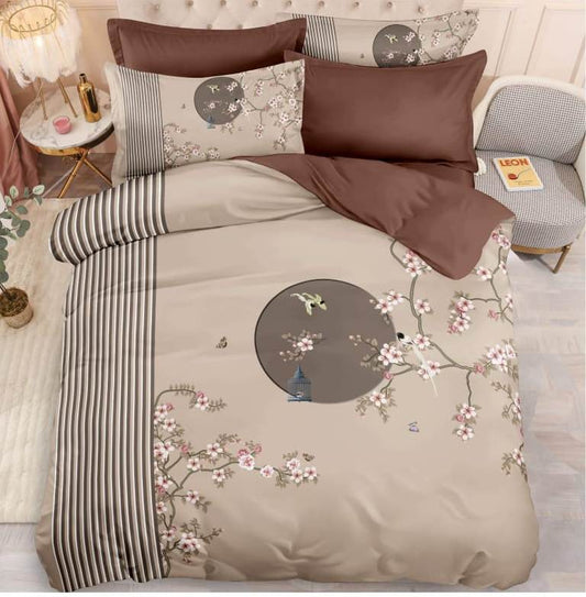 Luxury Imported King Size Bedding Set  (108x108 inches / 275x275 cm)