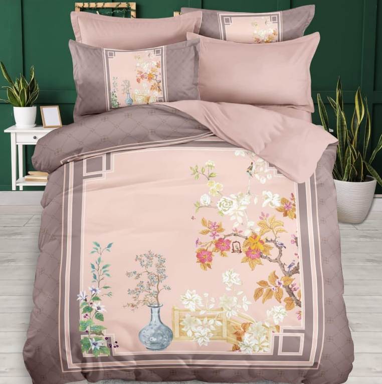 Luxury Imported King Size Bedding Set  (108x108 inches / 275x275 cm)