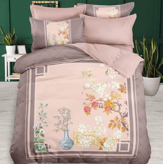 Luxury Imported King Size Bedding Set  (108x108 inches / 275x275 cm)