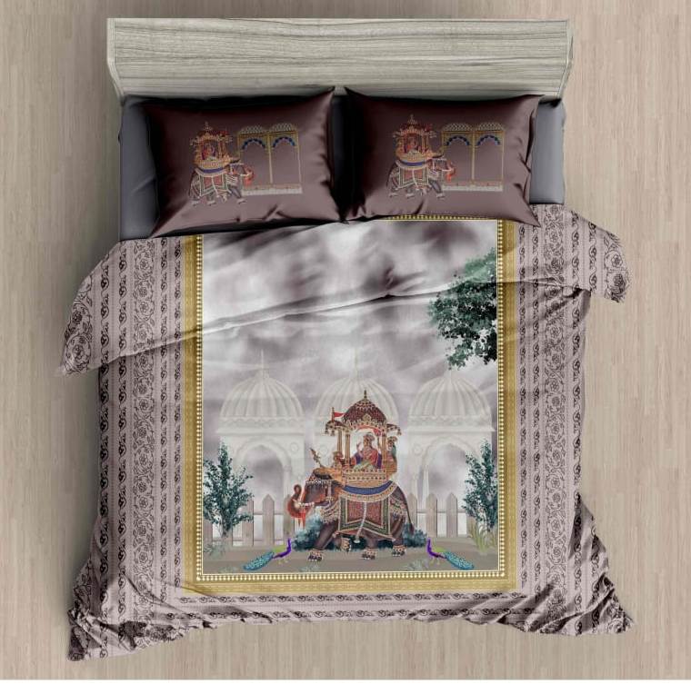 Luxury Imported King Size Bedding Set  (108x108 inches / 275x275 cm)