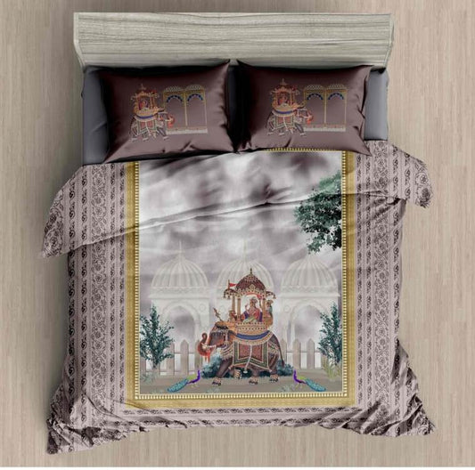 Luxury Imported King Size Bedding Set  (108x108 inches / 275x275 cm)