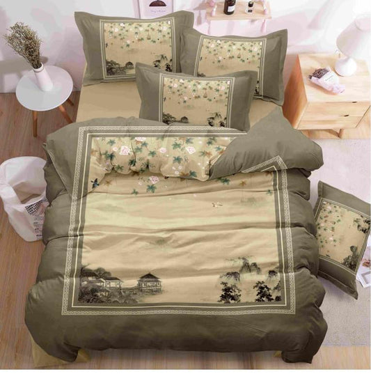 Luxury Imported King Size Bedding Set  (108x108 inches / 275x275 cm)