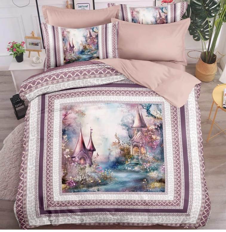 Luxury Imported King Size Bedding Set  (108x108 inches / 275x275 cm)