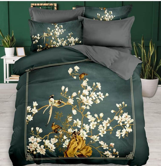 Luxury Imported King Size Bedding Set  (108x108 inches / 275x275 cm)