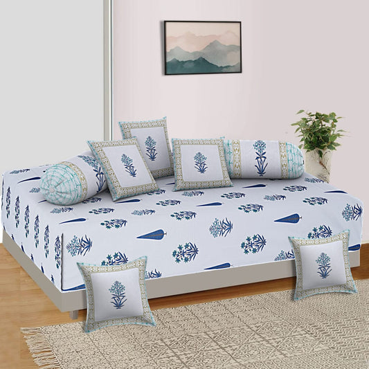 Premium Jaipuri Cotton Diwan Set – Hand Block Print | Traditional Rajasthani Design